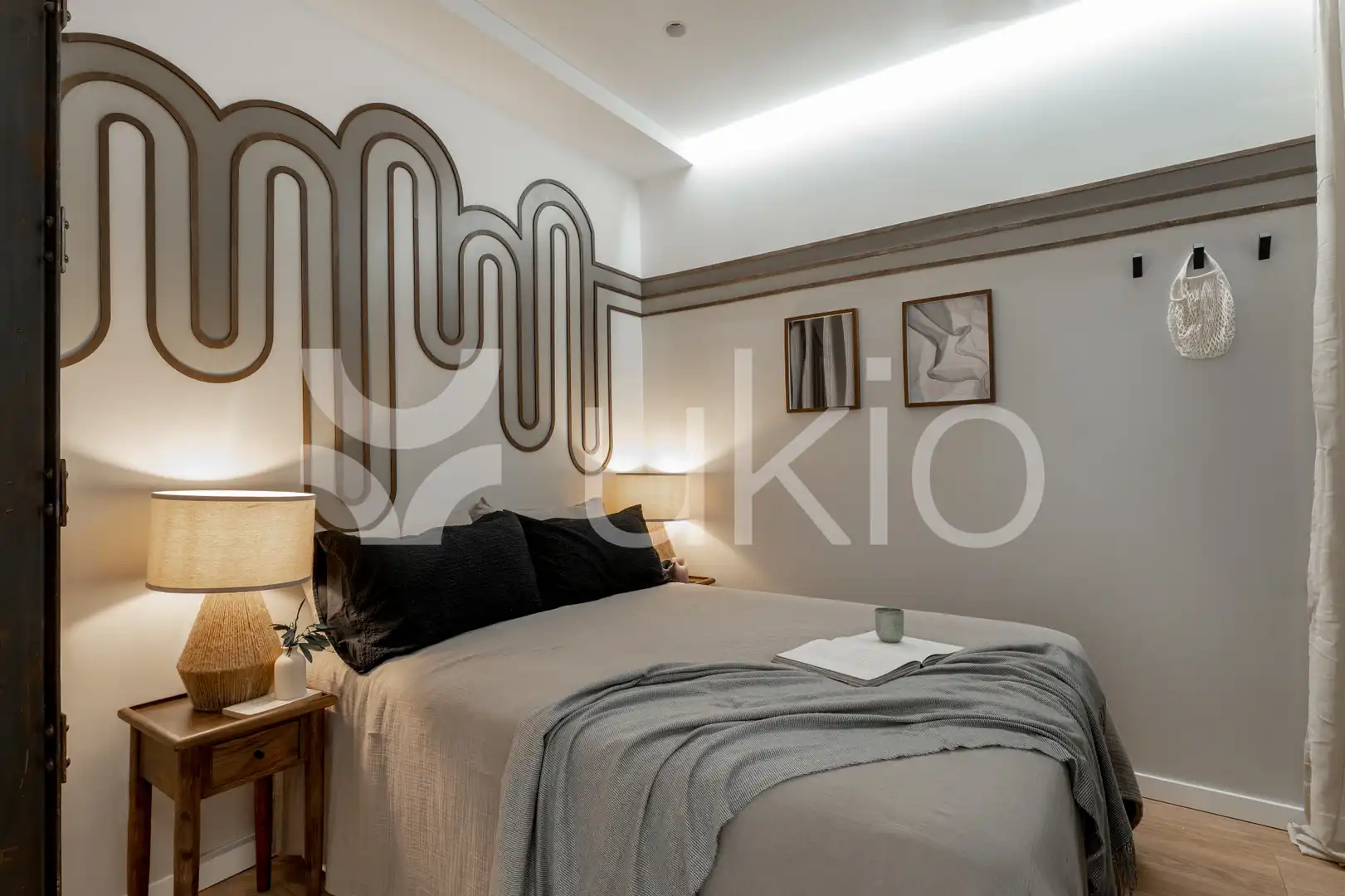 Habitación de Apartamento de alquiler en Madrid con Aire acondicionado, Calefacción y Amueblado