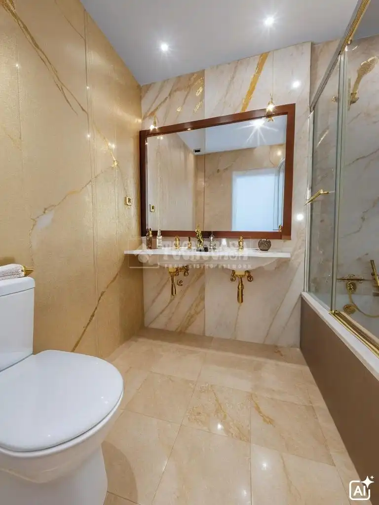 Baño de Piso en venta en Manilva con Aire acondicionado, Terraza y Piscina comunitaria
