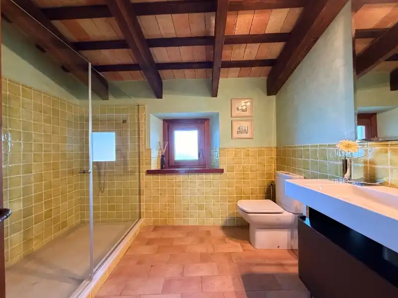Bathroom of Houses for sale in Sant Feliu de Guíxols  with Air Conditioner, Heating and Private garden