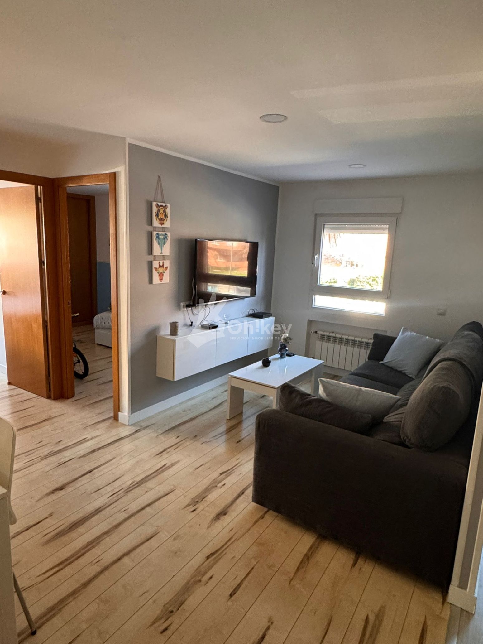 Living room of Flat for sale in Getafe  with Air Conditioner and Heating