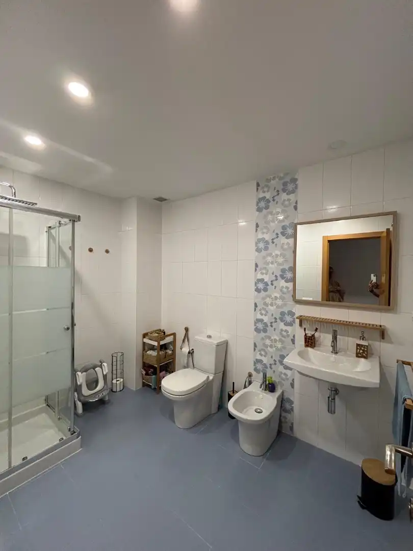Badezimmer von Haus oder Chalet zum Verkauf in Alginet mit Klimaanlage, Heizung und Terrasse