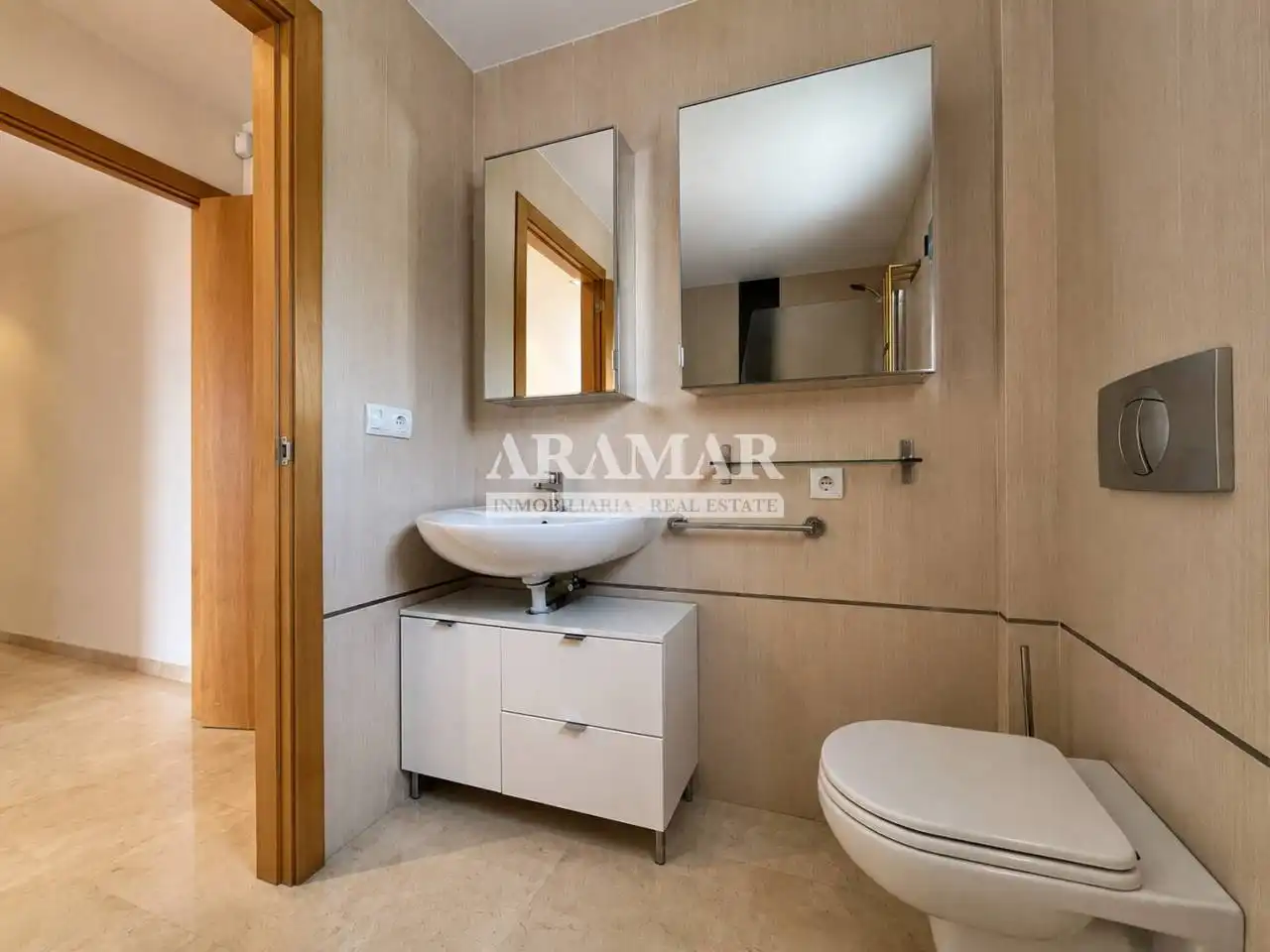 Baño de Apartamento en venta en Pego con Aire acondicionado y Piscina comunitaria