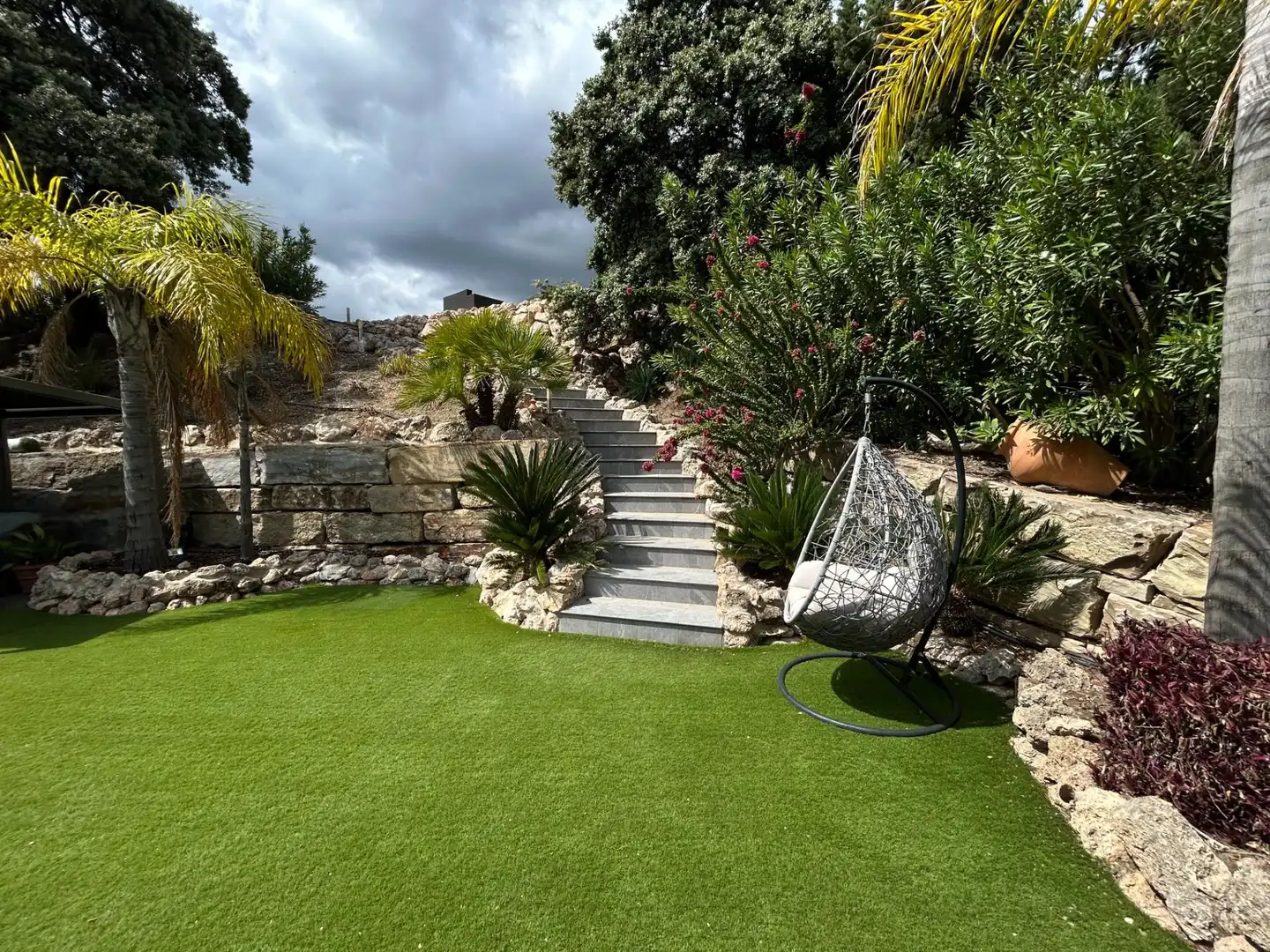 Terraza de Casa o chalet en venta en Coín con Aire acondicionado, Calefacción y Jardín privado