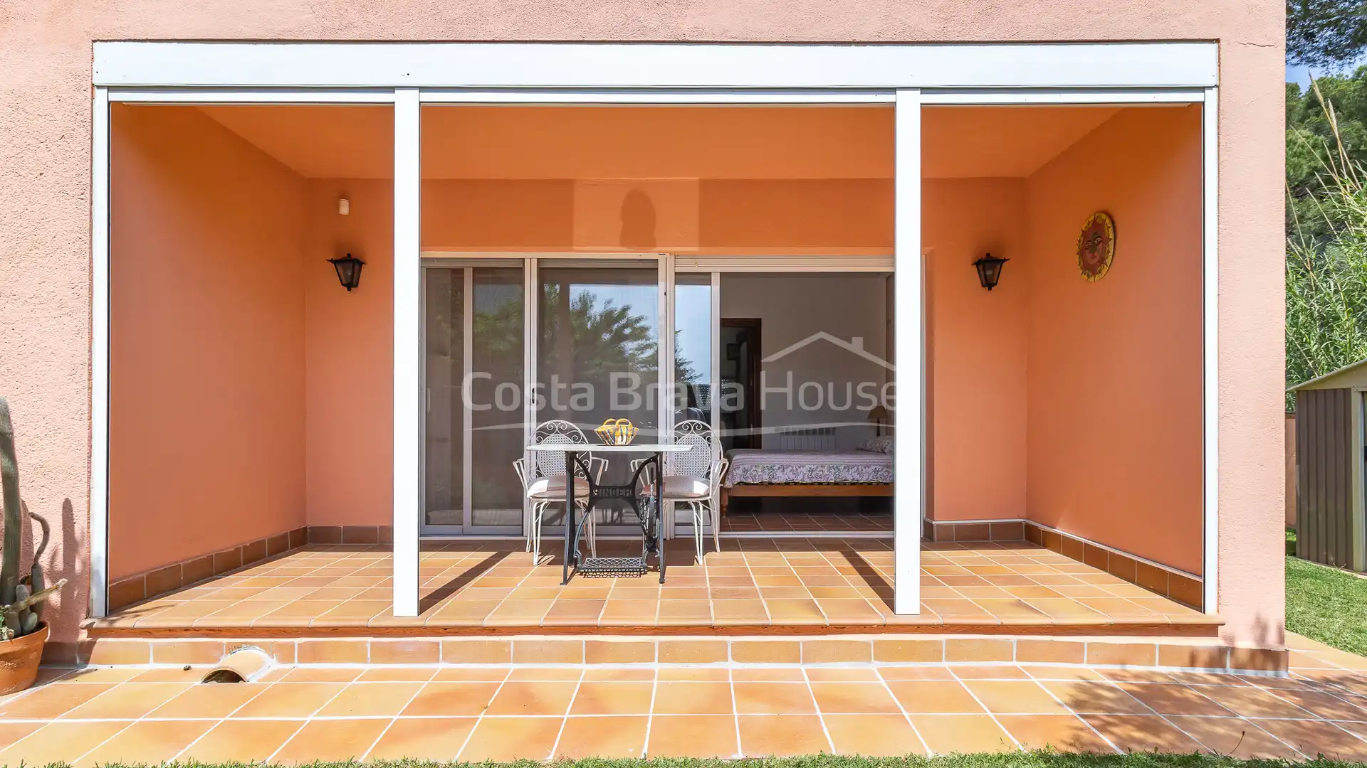 Terraza de Casa o chalet en venta en Calonge i Sant Antoni con Calefacción, Jardín privado y Parquet