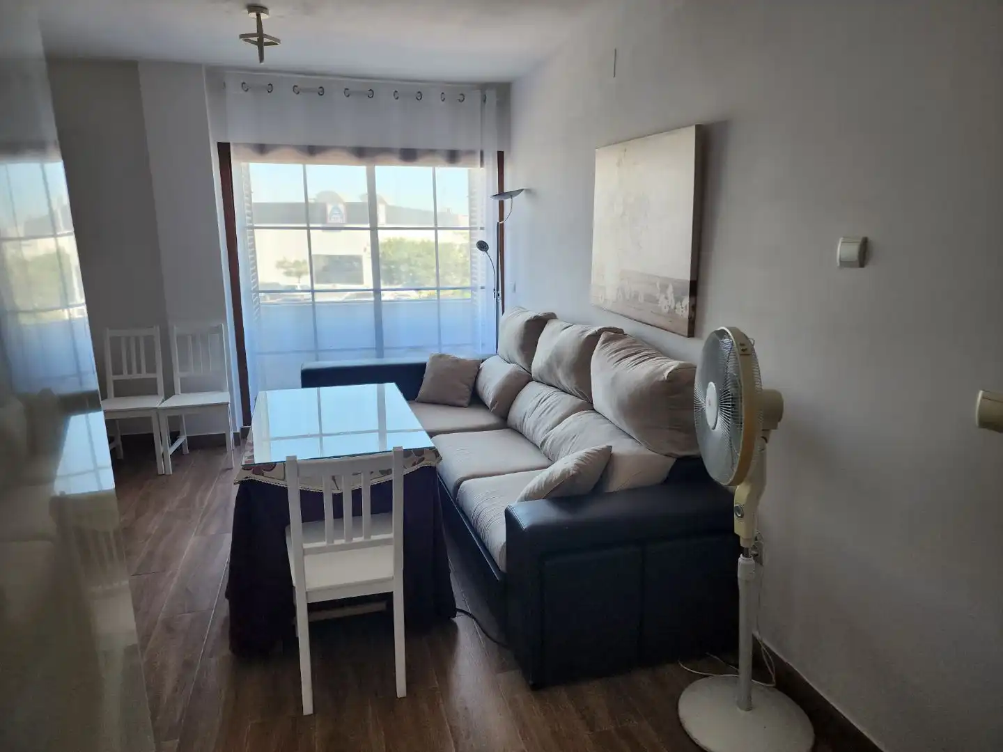 Wohnzimmer von Wohnung zur Miete in Aljaraque mit Balkon