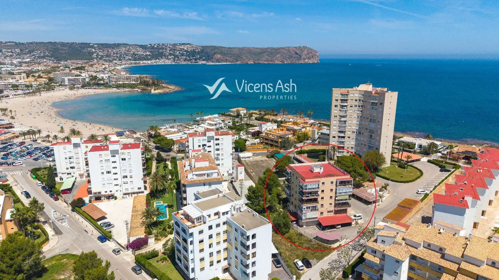 Exterior view of Apartments for sale in Jávea / Xàbia  with Air Conditioner, Terrace and Furnished