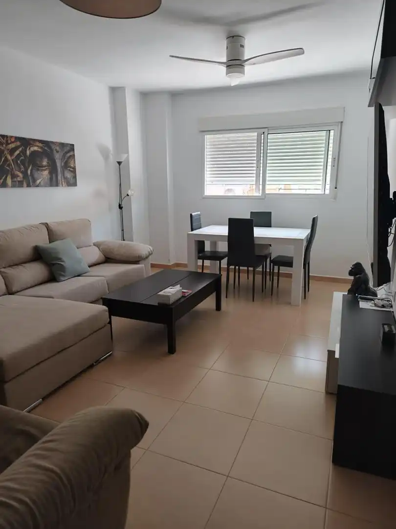 Living room of Flat for sale in Murcia  with Air Conditioner, Furnished and Balcony