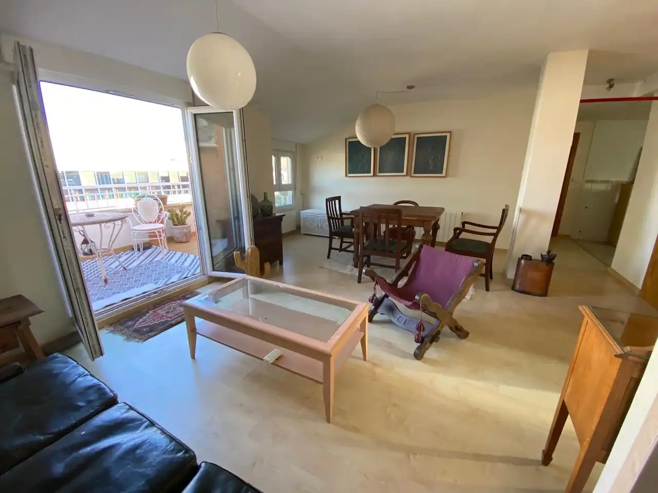 Sala d'estar de Àtic en venda en Villena amb Aire condicionat, Calefacció i Terrassa