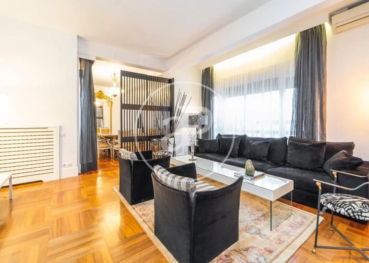 Sala de estar de Piso de alquiler en Madrid con Aire acondicionado y Calefacción
