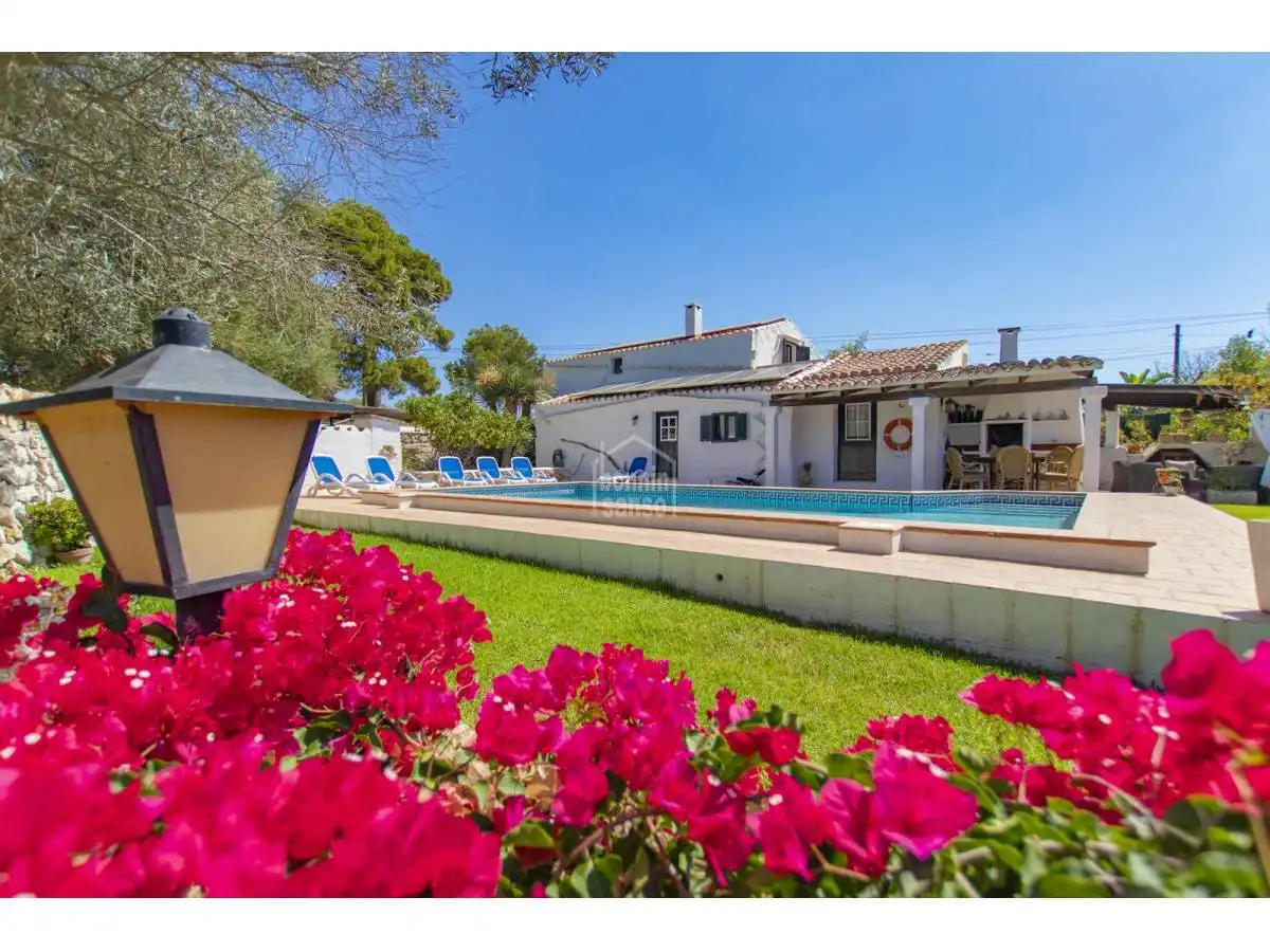 Maison rustique avec piscine à vendre à Sant Lluís - S'Ullestrar - Torret