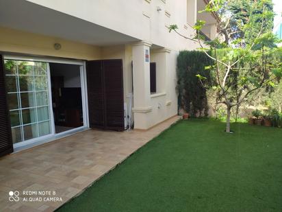 Garden of Flat for sale in Marbella  with Air Conditioner