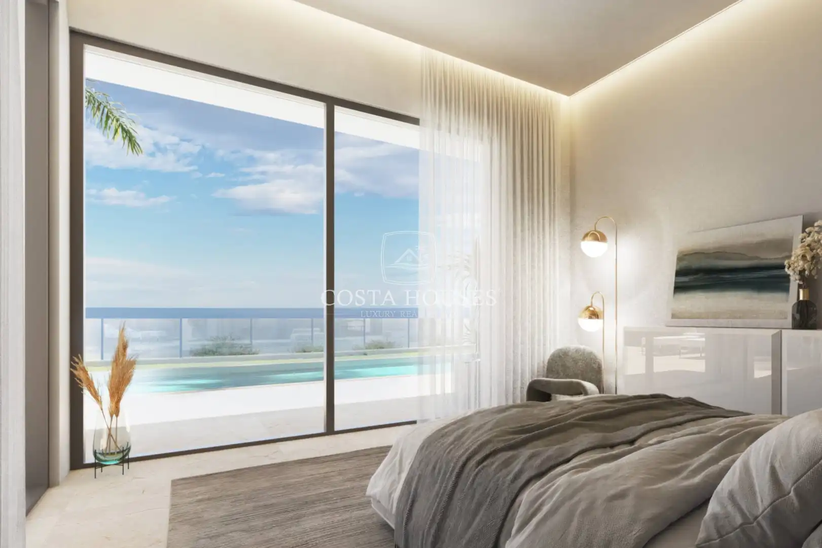 Dormitori de Casa o xalet en venda en Jávea / Xàbia amb Aire condicionat, Jardí privat i Terrassa