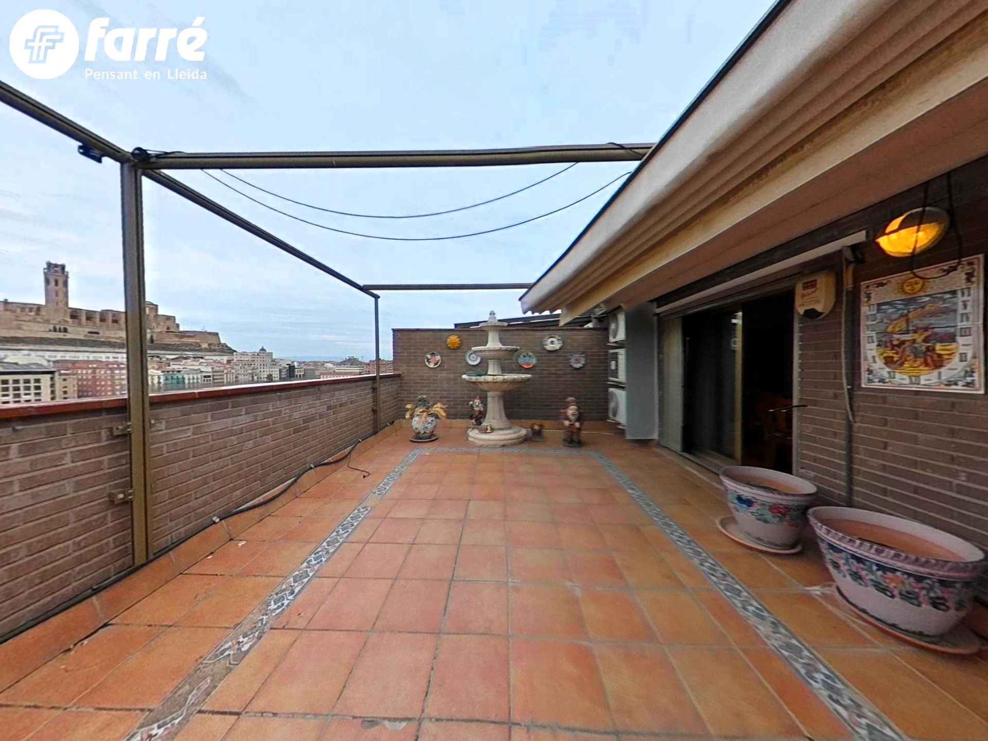 Terrassa de Dúplex en venda en  Lleida Capital amb Aire condicionat, Calefacció i Parquet