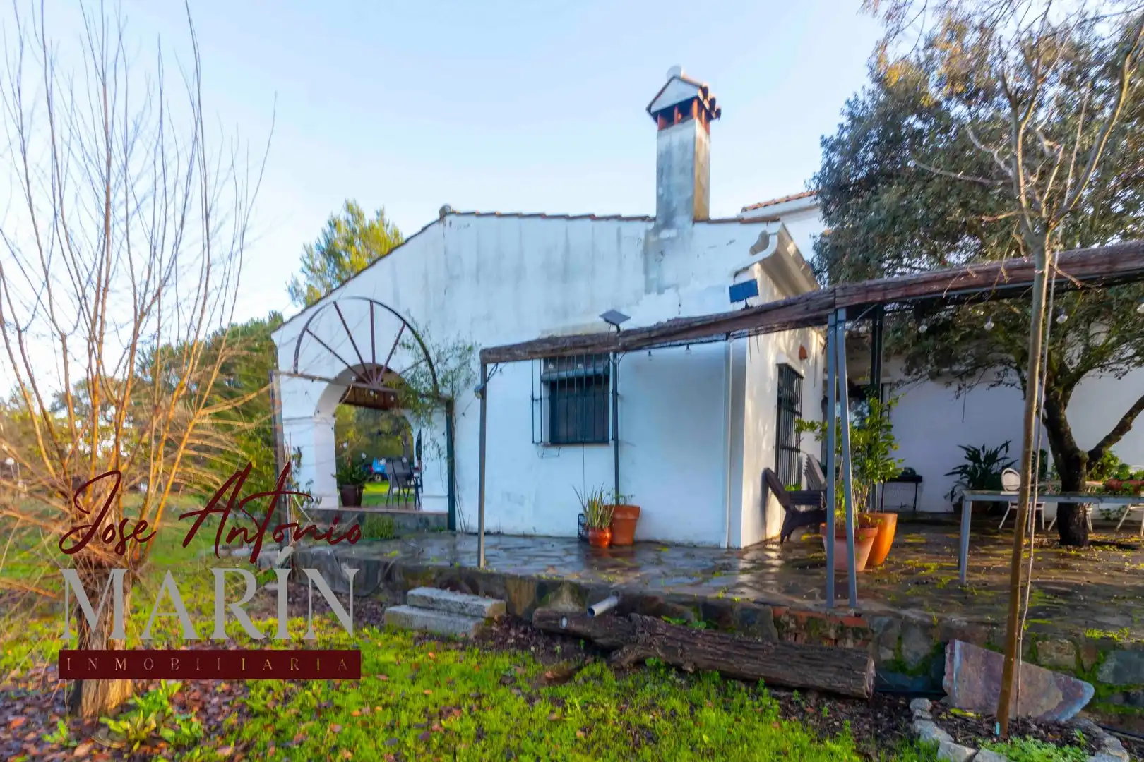 Garten von Country house zum Verkauf in Badajoz mit Privatgarten, Abstellraum und Schwimmbad