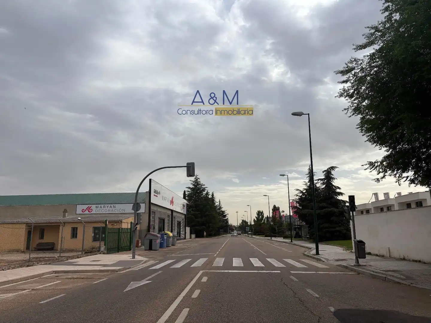 Vista exterior de Terreno en venta en Valladolid