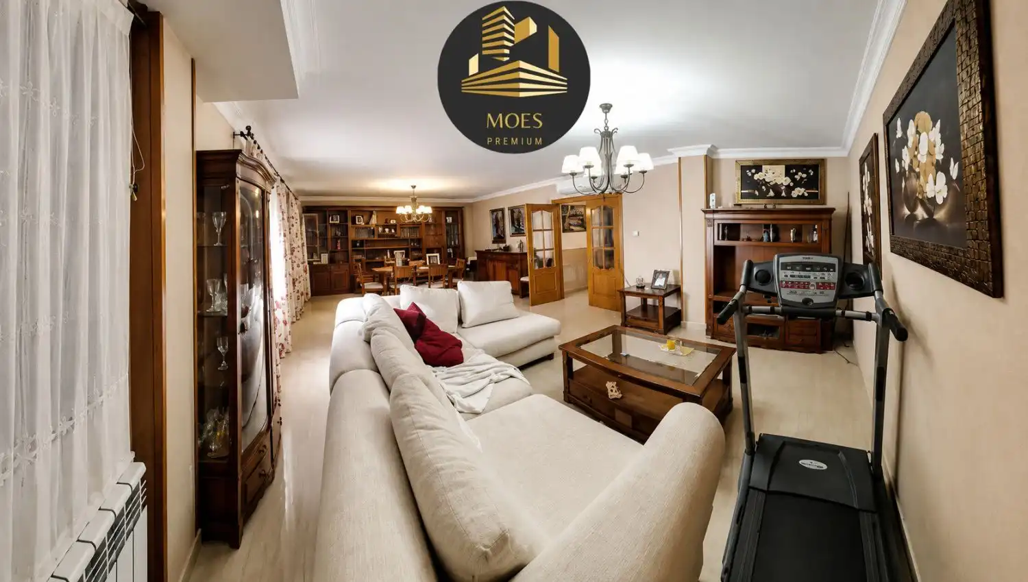 Sala d'estar de Casa o xalet en venda en Cárcheles amb Aire condicionat, Calefacció i Terrassa