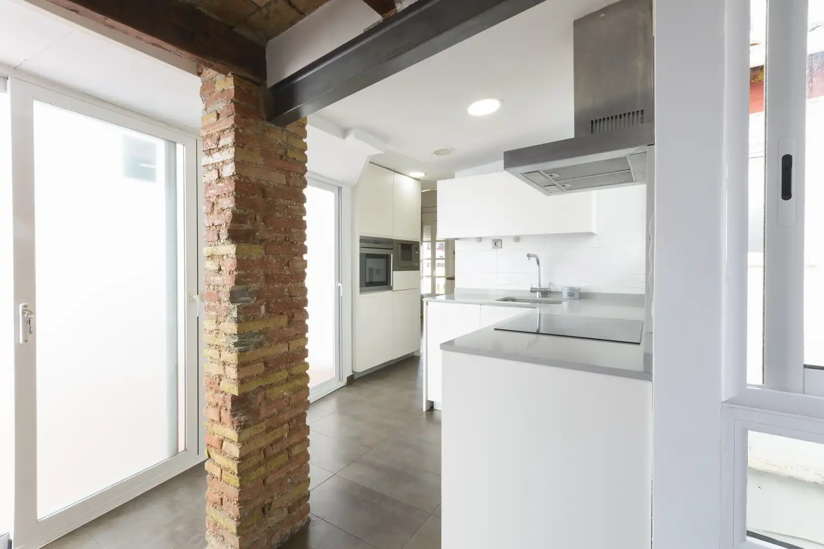 Cocina de Casa o chalet en venta en Gandia con Aire acondicionado, Parquet y Balcón