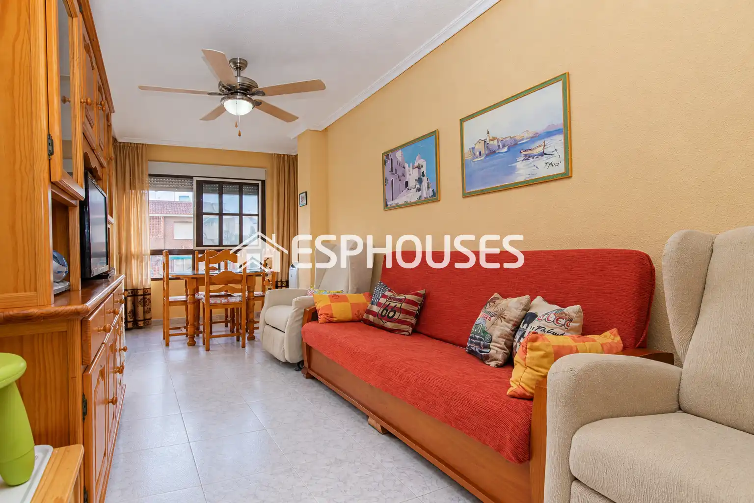 Sala de estar de Apartamento en venta en Pueblo