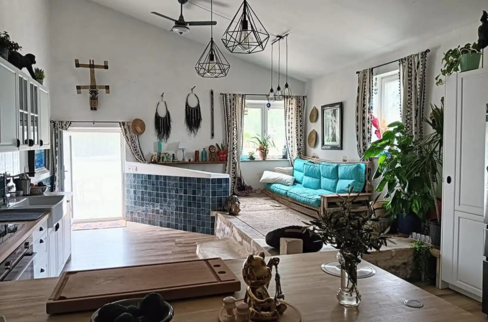 Wohnzimmer von Country house zum Verkauf in La Romana