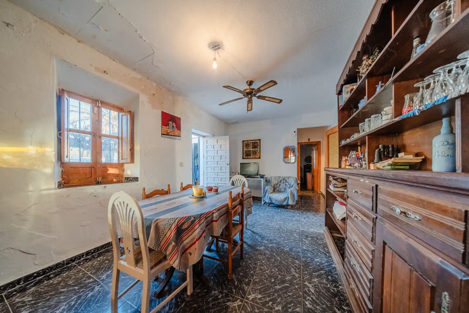 Comedor de Finca rústica en venta en El Ejido con Amueblado