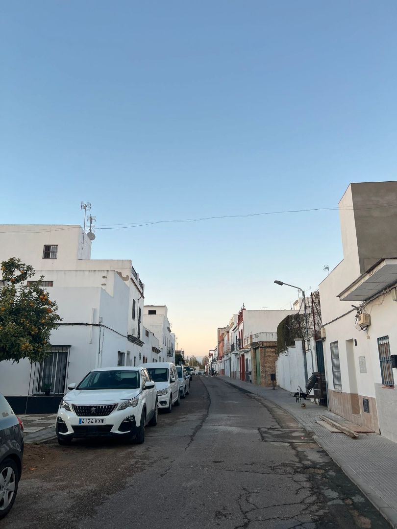 Exterior view of Industrial buildings for sale in Los Palacios y Villafranca