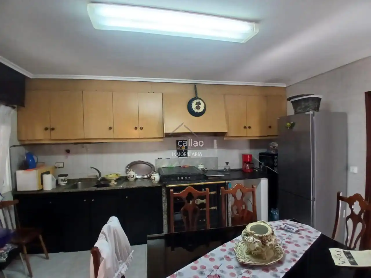 Cuina de Casa o xalet en venda en San Sadurniño amb Jardí privat i Moblat