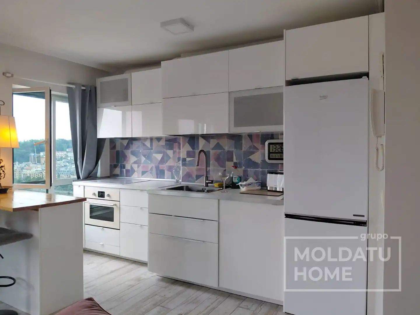 Kitchen of Flat for sale in Donostia - San Sebastián   with Heating and Storage room