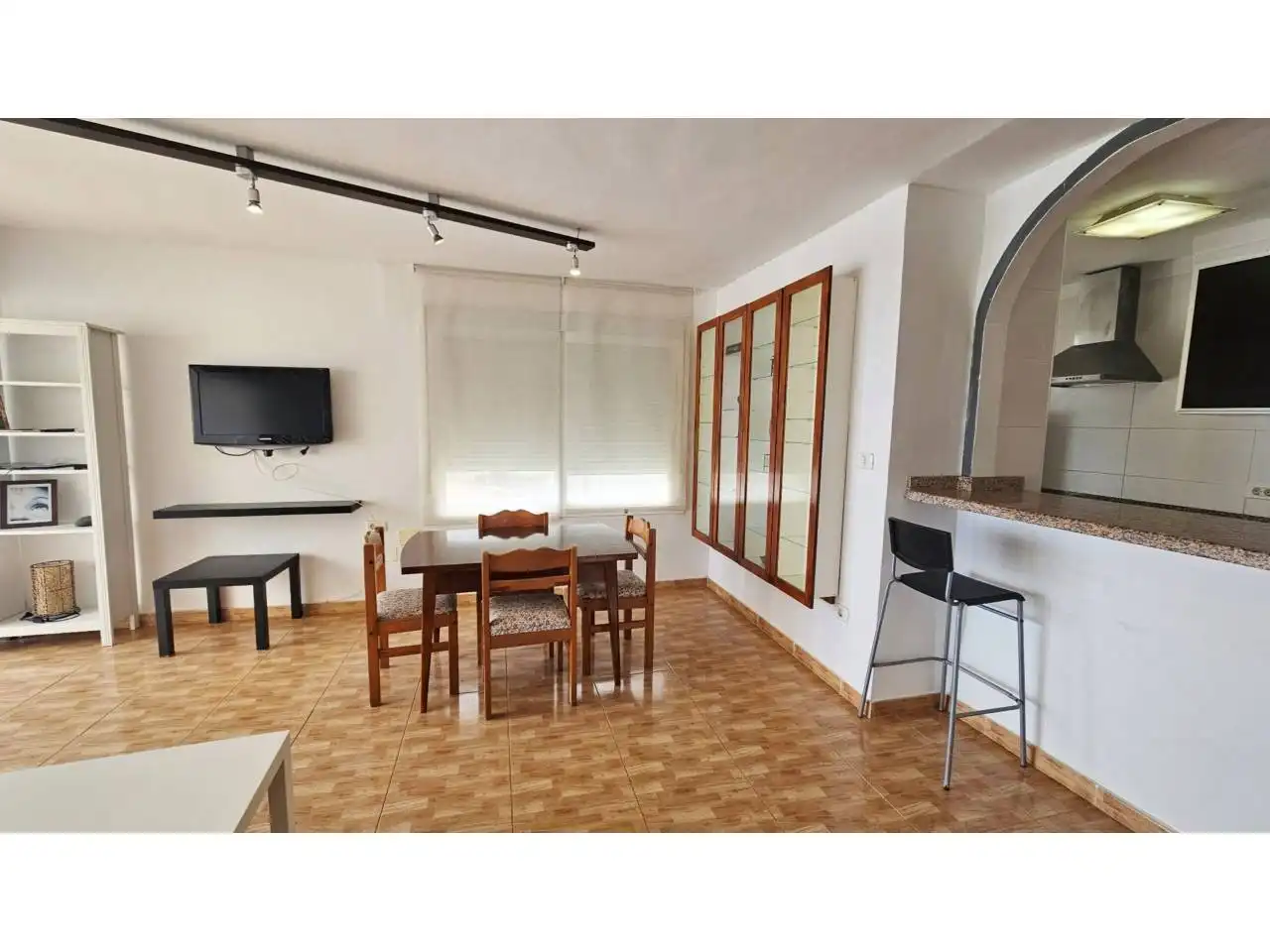 Vista exterior de Apartamento de alquiler en San Cristóbal de la Laguna con Terraza, Amueblado y Balcón