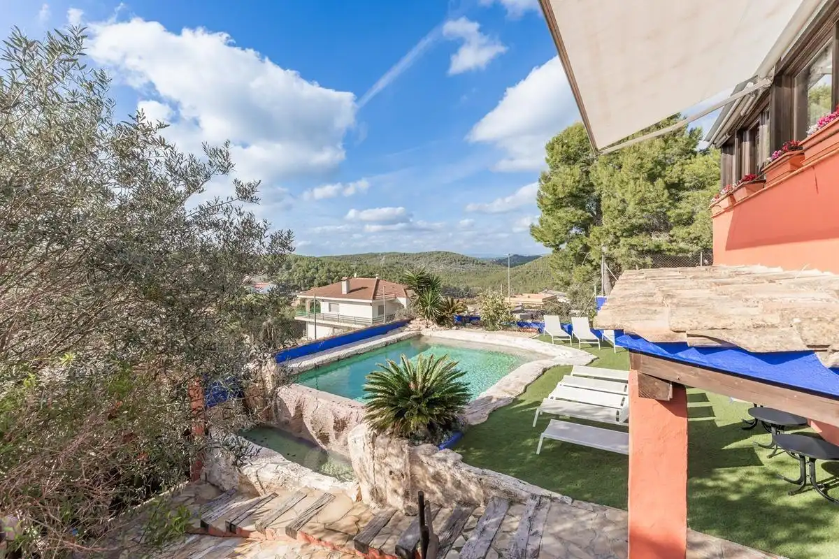 Piscina de Casa o chalet en venta en Sant Pere de Ribes con Aire acondicionado, Jardín privado y Terraza