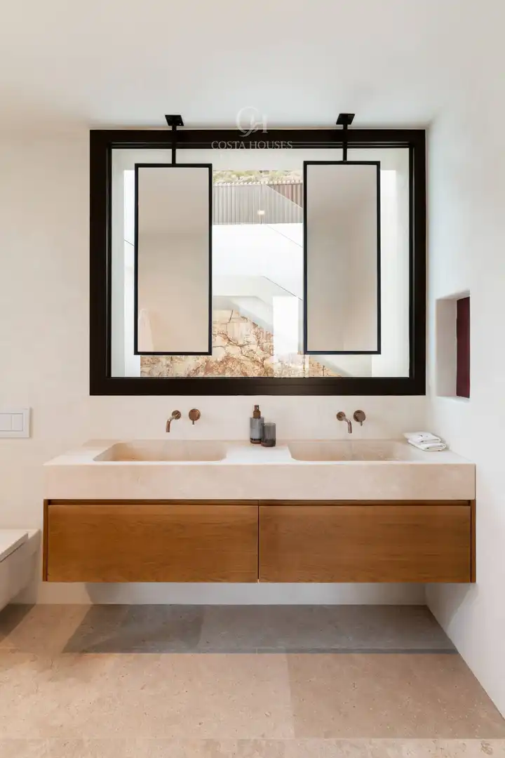 Bathroom of Houses for sale in Jávea / Xàbia  with Air Conditioner, Private garden and Terrace
