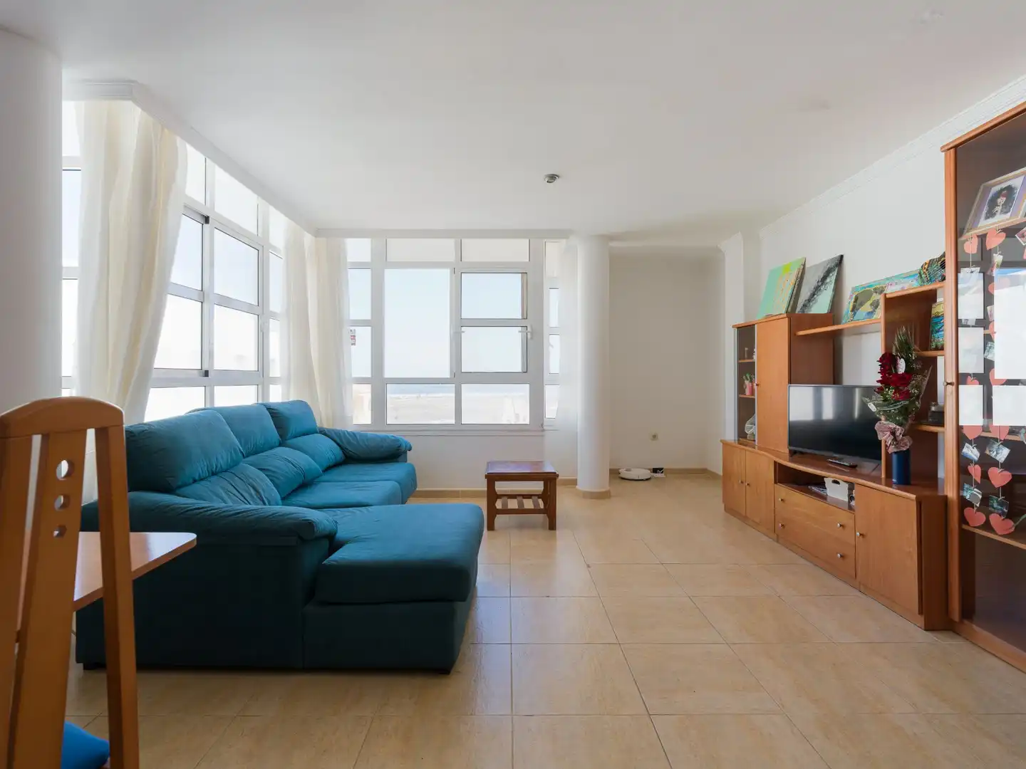 Sala de estar de Piso en venta en La Oliva