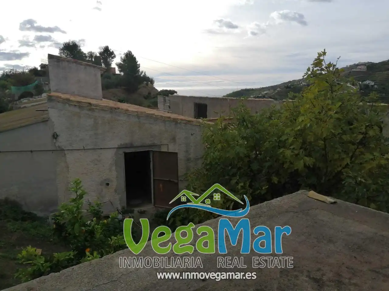 Vista exterior de Finca rústica en venda en Almuñécar