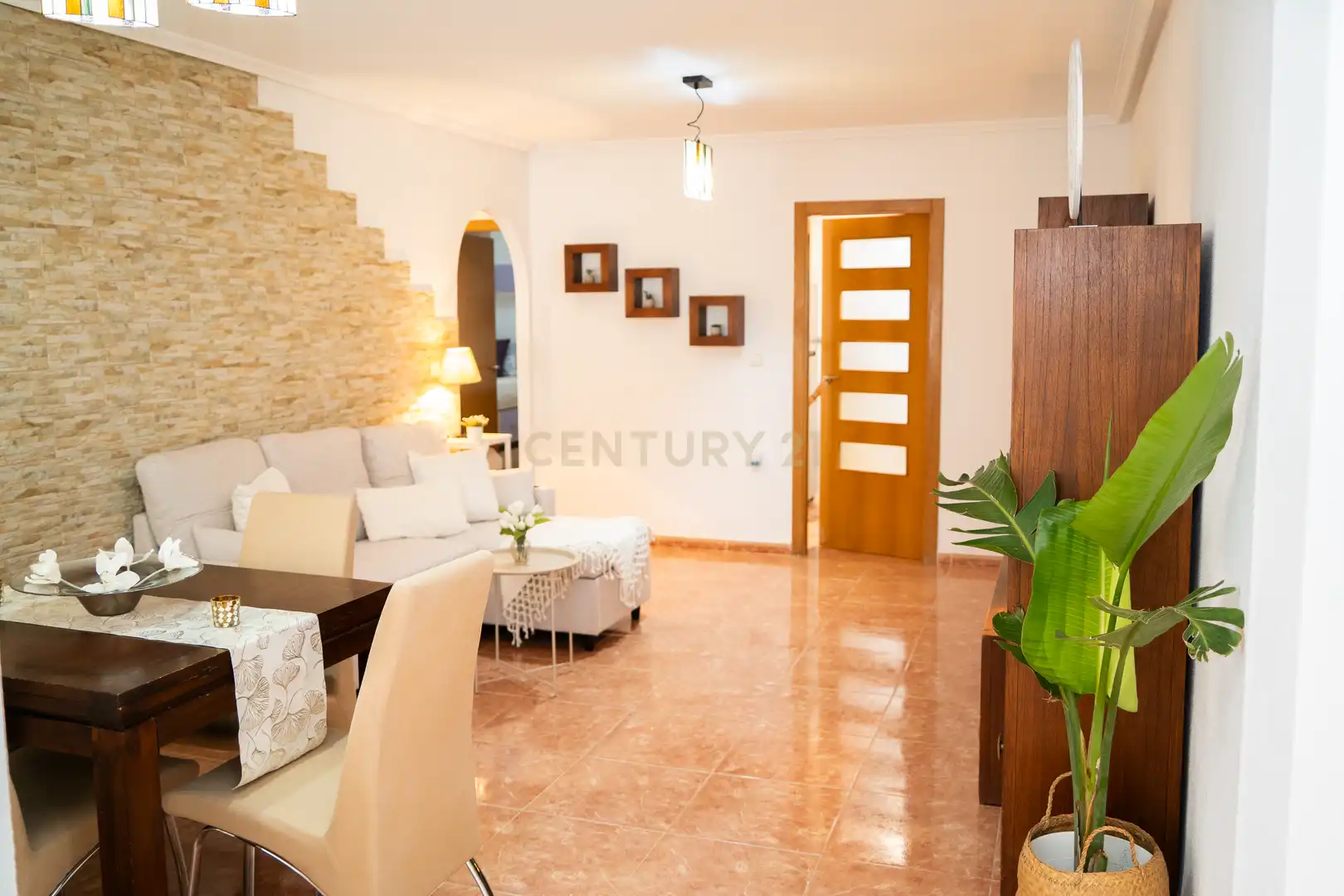 Sala de estar de Planta baja de alquiler en Elche / Elx con Aire acondicionado y Piscina comunitaria