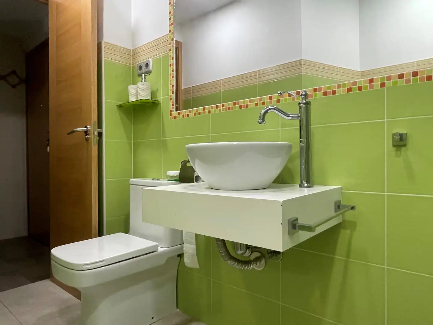 Baño de Piso de alquiler en Alcalá de Henares con Aire acondicionado, Calefacción y Terraza