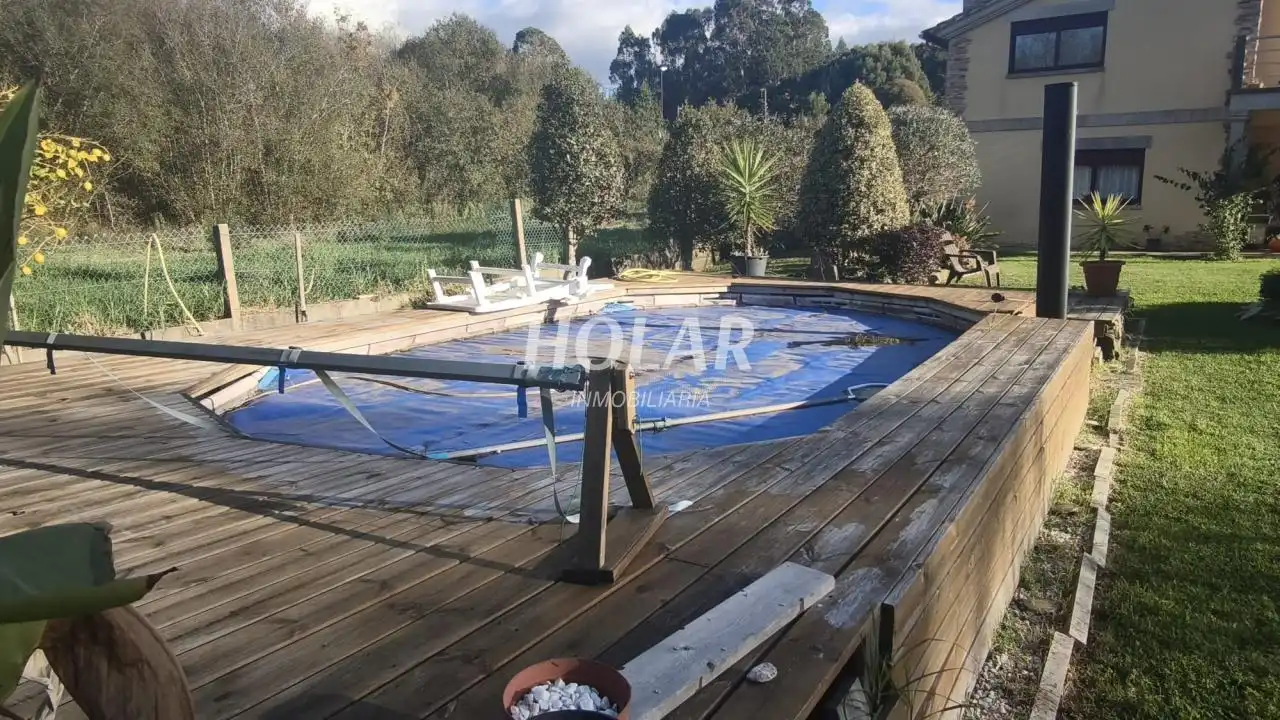 Piscina de Casa o chalet en venta en Vigo  con Jardín privado, Terraza y Trastero