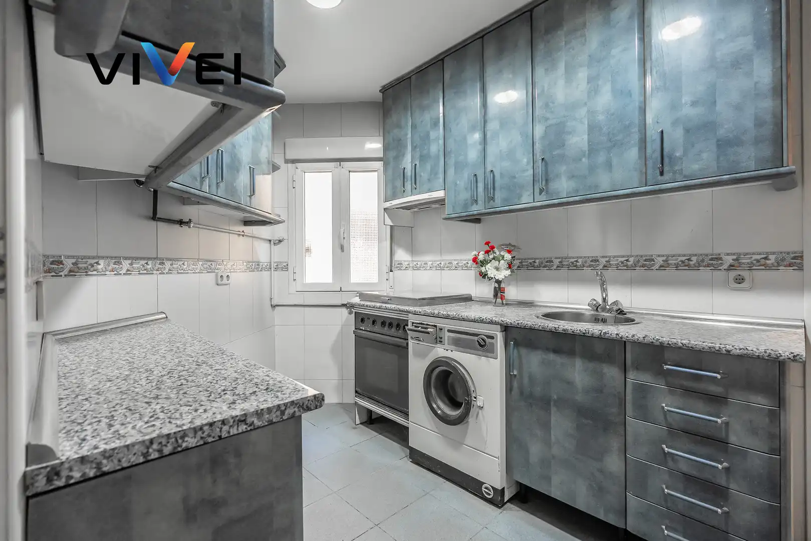 Kitchen of Flat for sale in Madrid  with Heating