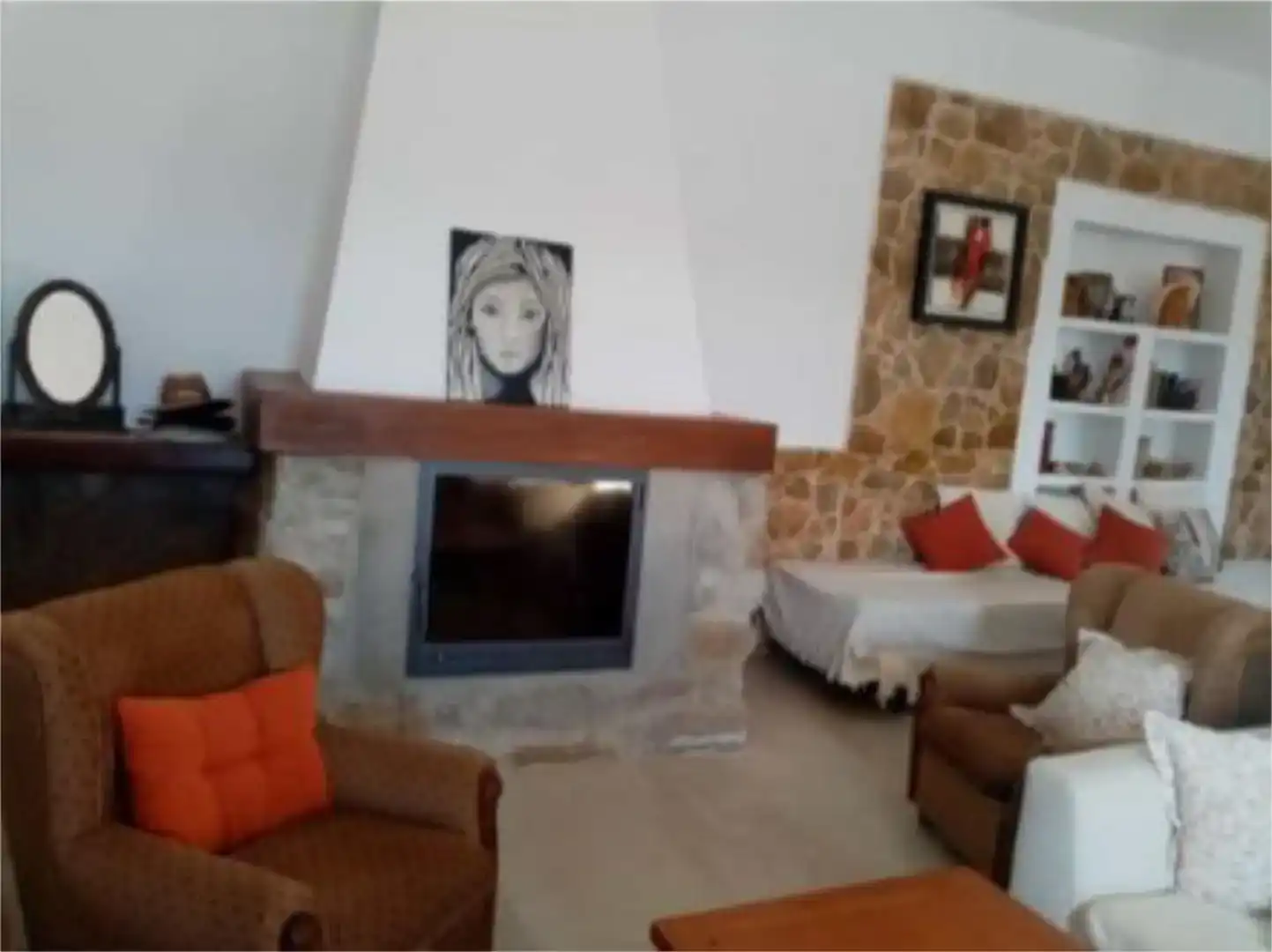 Wohnzimmer von Wohnung zur Miete in Taberno