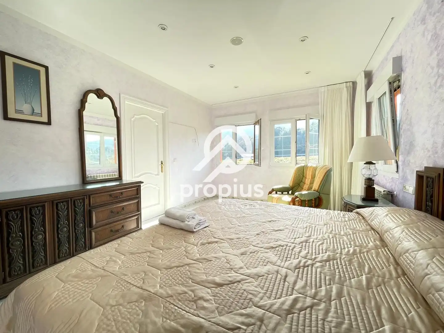 Bedroom of Houses for sale in Llanes  with Heating, Private garden and Terrace