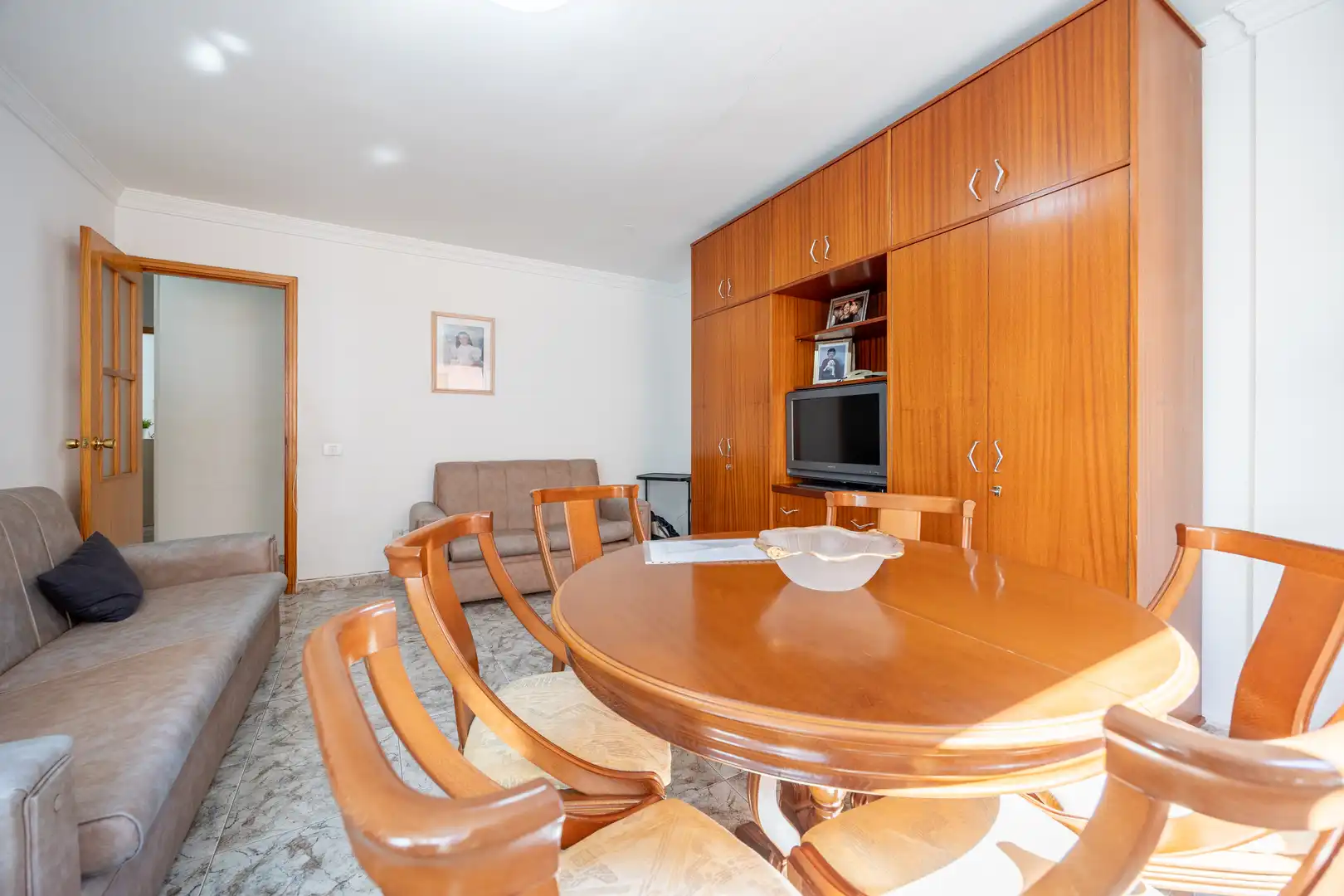 Sala d'estar de Pis en venda en Las Palmas de Gran Canaria amb Traster i Moblat