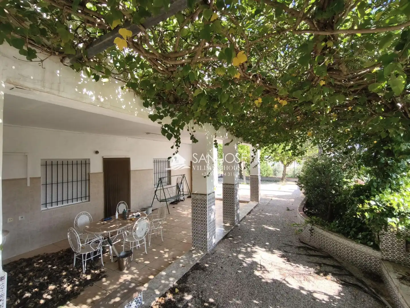 Vista exterior de Casa o chalet en venta en Aspe con Terraza, Trastero y Piscina