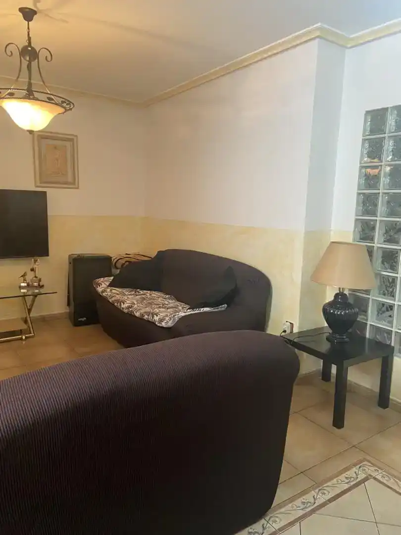 Sala de estar de Planta baja en venta en Aspe con Amueblado, Lavadora y Microondas