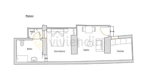 Foto 2 de Pis en venda a Centro, Cádiz