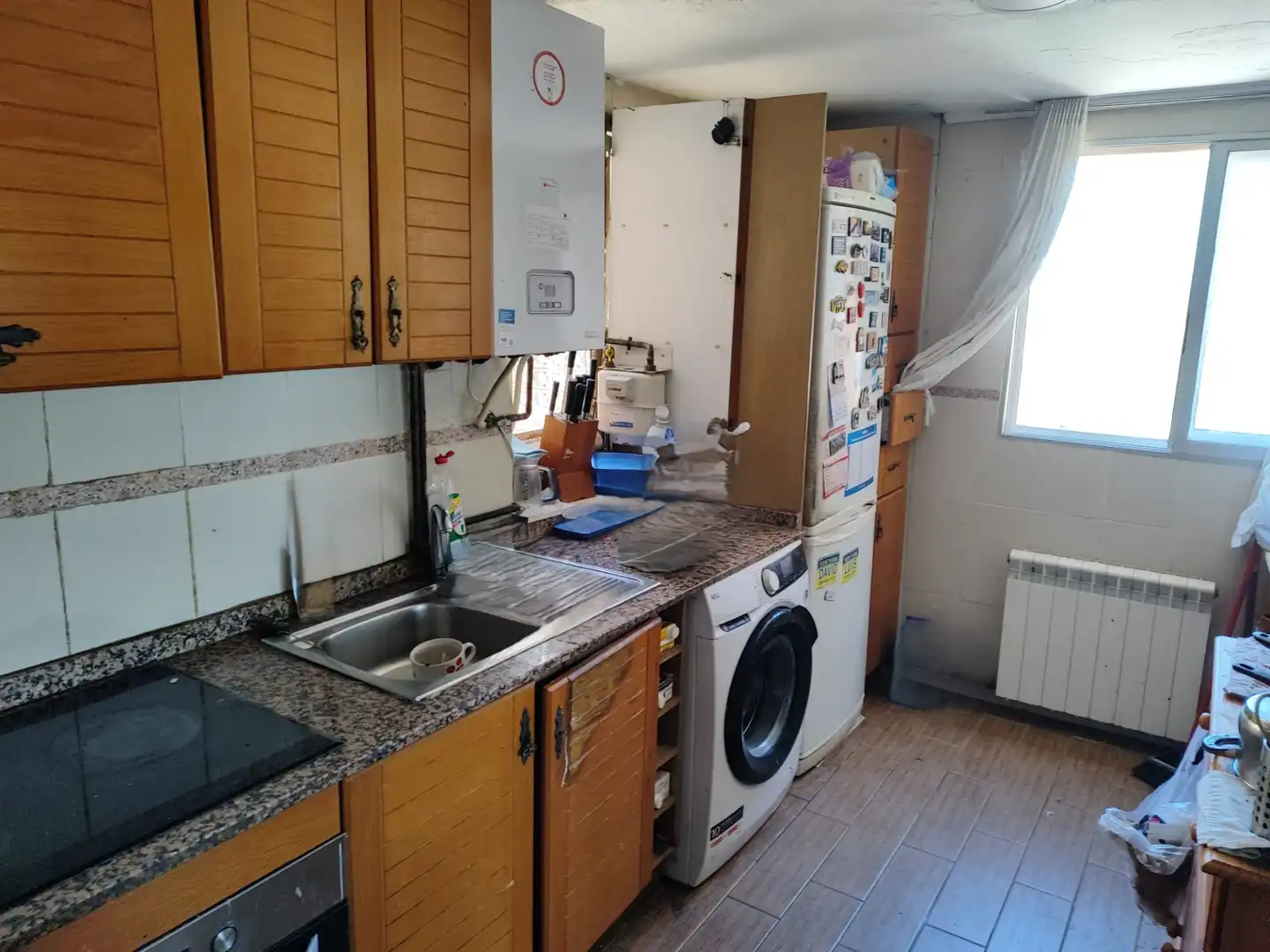 Cuina de Pis en venda en Alicante / Alacant amb Calefacció, Moblat i Balcó