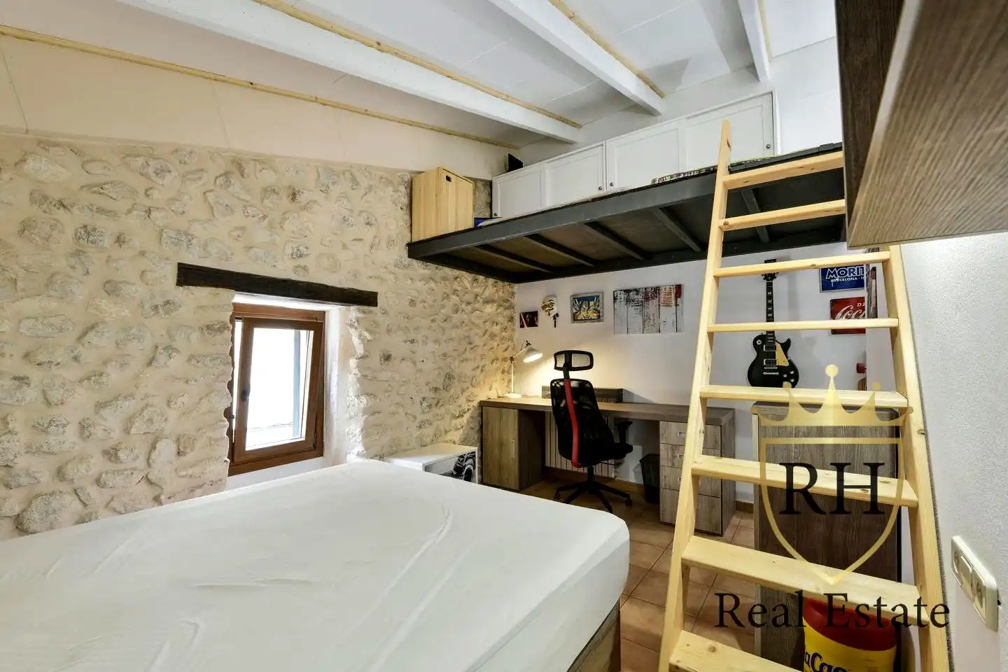 Bedroom of Houses for sale in Campanet  with Air Conditioner, Heating and Terrace