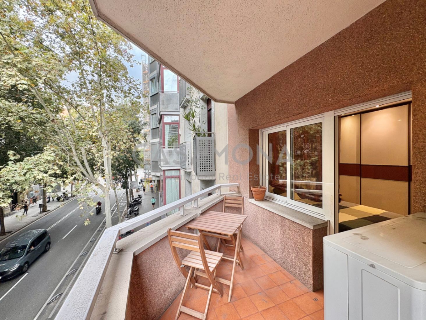 Vista exterior de Apartament en venda en  Barcelona Capital amb Aire condicionat, Calefacció i Balcó