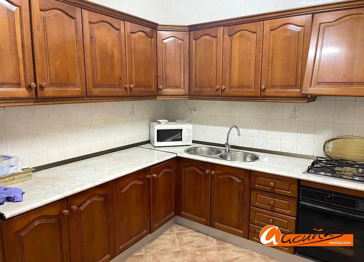 Cocina de Casa adosada en venta en Alameda con Trastero