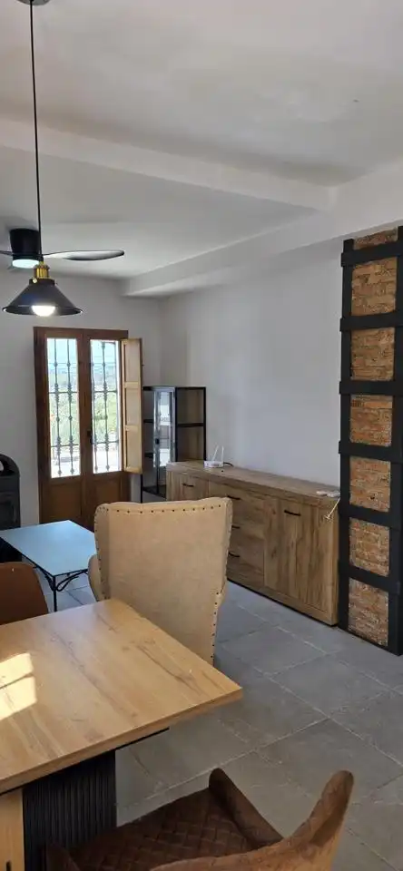 Comedor de Casa o chalet de alquiler en Málaga con Aire acondicionado, Terraza y Amueblado