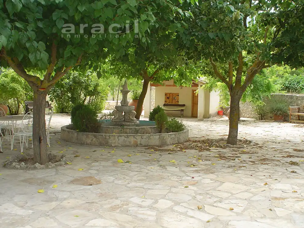 Jardí de Finca rústica en venda en Alcoy / Alcoi amb Aire condicionat, Jardí privat i Terrassa