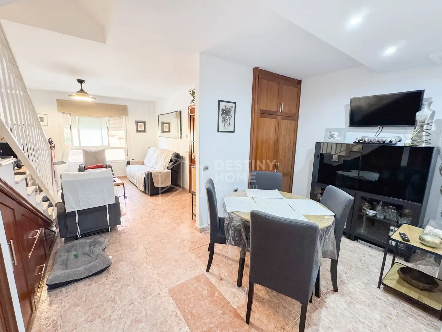 Sala de estar de Casa adosada en venta en Puerto del Rosario