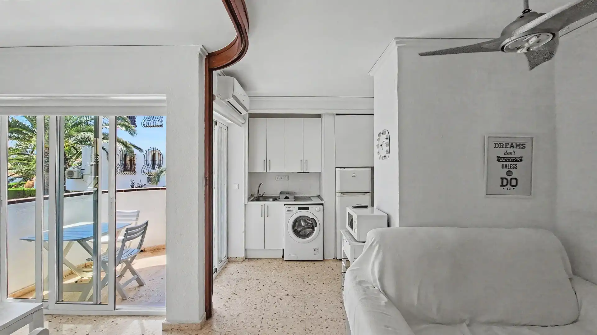 Balcony of Apartments for sale in Dénia  with Air Conditioner, Heating and Private garden